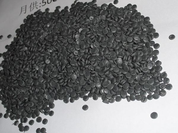丽水黑色吹塑HDPE再生颗粒