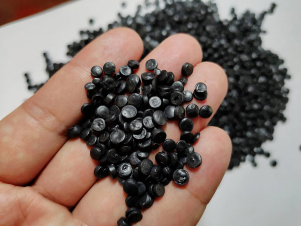 丽水黑色HDPE再生管道颗粒料